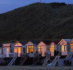 slapen op het strand zeeland