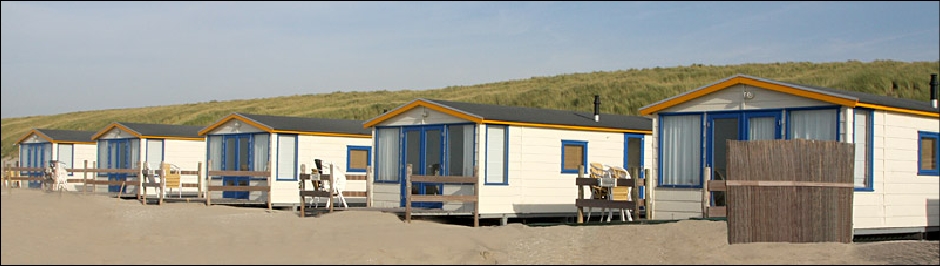 Strandhuisjes de Koele Costa in Noordwijk aan Zee