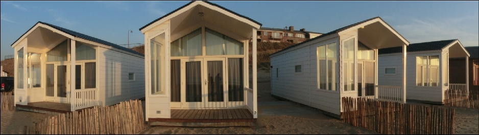 Strandhuisjes de Watering in Katwijk aan Zee
