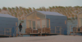 vakantiehuisje aan zee