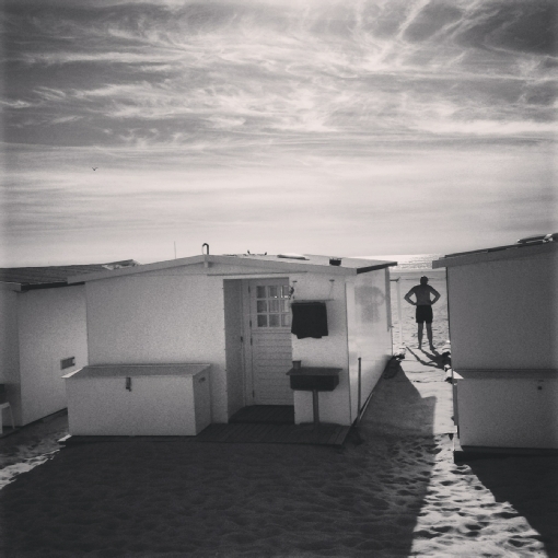 Strandhuisjes IJmuiden aan Zee